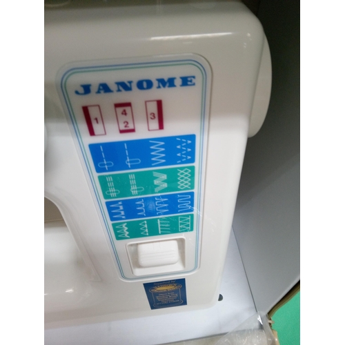 792 - Janome - JD1714 Model Electric Sewing Machine with Foot Pedal and Power Lead