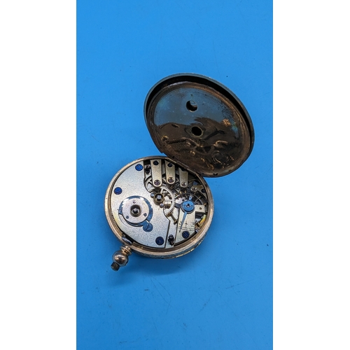 400 - A 14ct Gold Full Jewelled Swiss Lever Pocket Watch 41 Grams in Total Weight 42gms