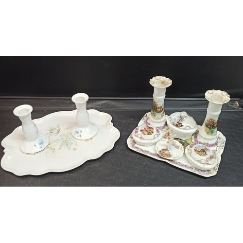 1248 - 2 x Dressing Table Sets