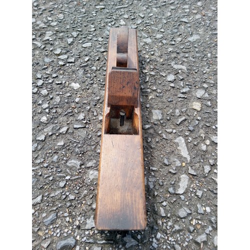 203 - 3 x Antique Carpenters Block Planes - Largest 56cm