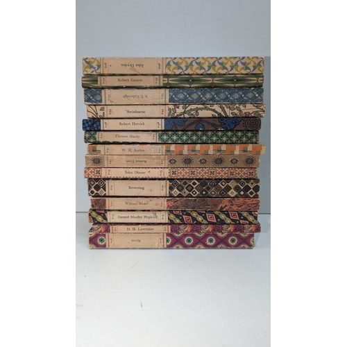 1299 - A Collection of Penguin 'The Poets' Paperback Books. Thomas Hardy, Byron etc