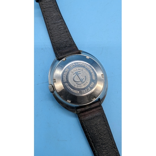 851 - A Vintage Tressa Inca bloc Automatic Watch - Not Running