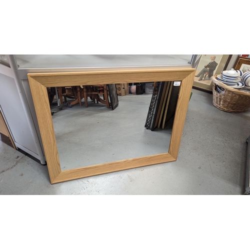 655 - A Framed Mirror 80 x 61cm