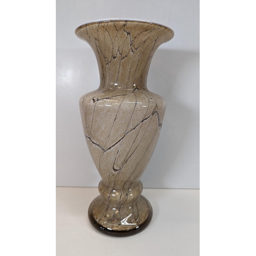 861 - A Studio Glass Vase - 30cm