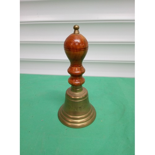 768 - Captains Table Bell 20cm Tall