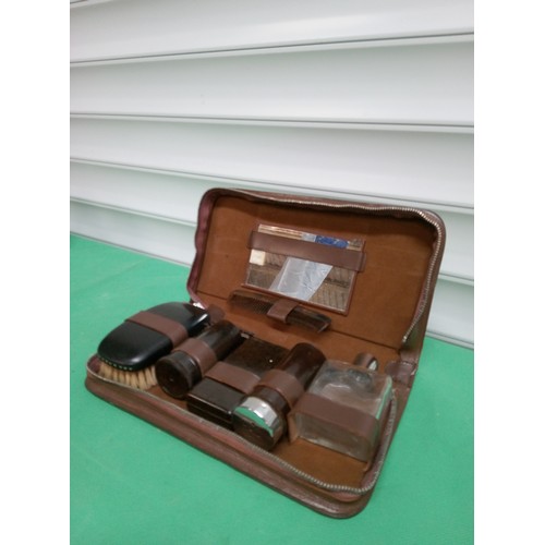 769 - Gentleman's Grooming Kit with Bakelite Parts