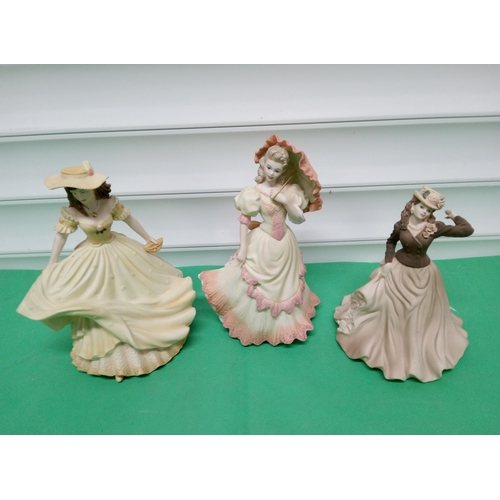 862 - Coalport Figurines including 