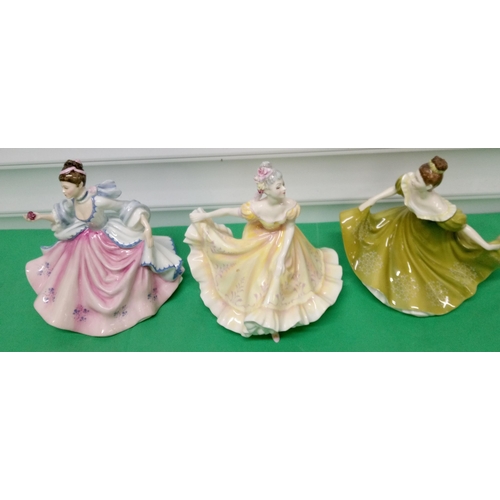 867 - 3 Royal Doulton Figurines including 