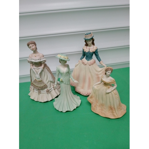 866 - Coalport Figurines, 