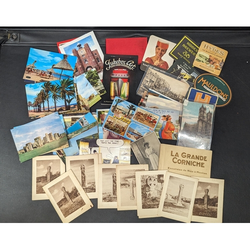 943 - An Assortment of Postcards etc.