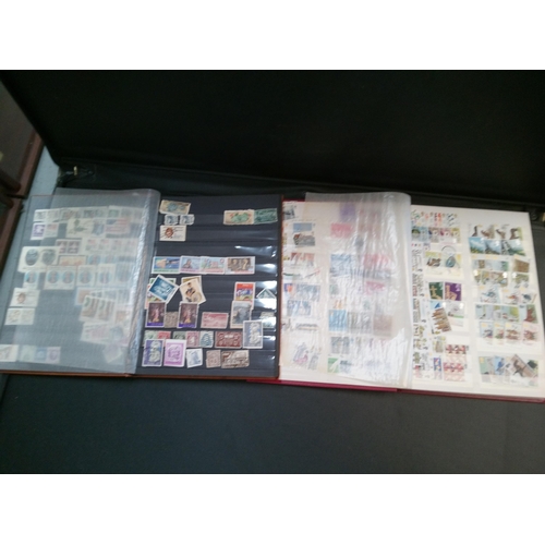 947 - 2 x Stamp Albums with Loose Stamps