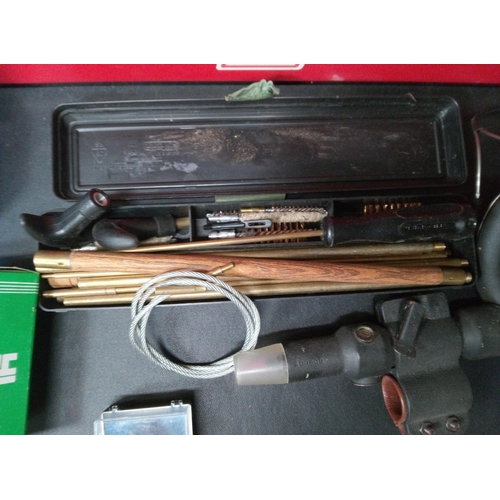 698D - Gun Cleaning Kits and assorted Gun Cleaning Accessories.