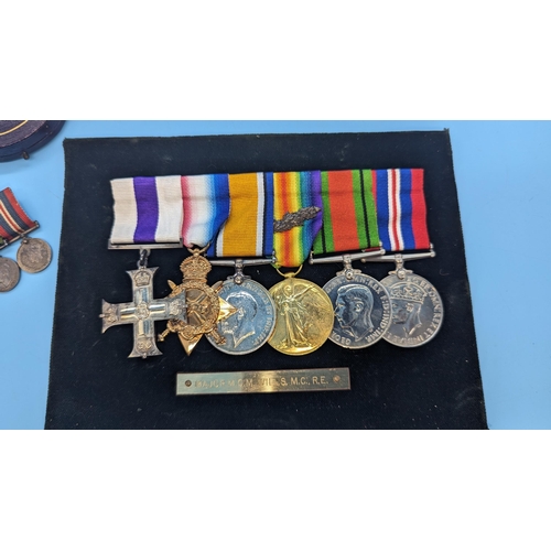 1500 - The Medal Group of Major Maitland Cecil Melville Wills 1891-1966 and Leatherbound Scrapbook.
Charter... 