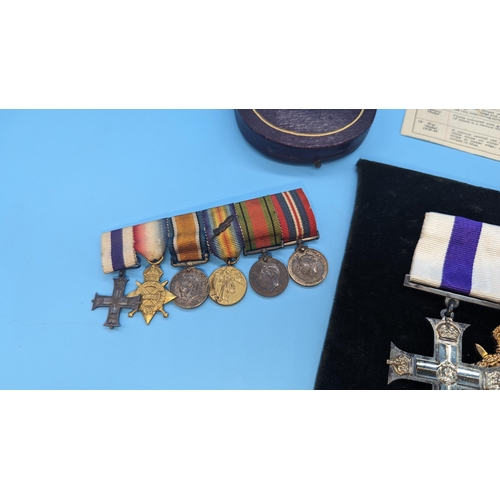 1500 - The Medal Group of Major Maitland Cecil Melville Wills 1891-1966 and Leatherbound Scrapbook.
Charter... 