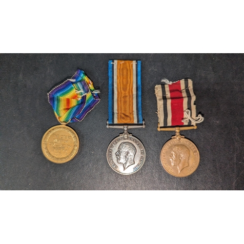 1504 - Mixed Medal Group - Great War Medal, British War Medal and Special Constabulary Long Service Medal.