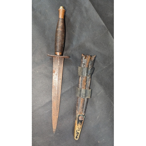 1616 - A WWII William Rodgers 3rd Pattern Fairbairn-Sykes Fighting Knife, Commando Dagger 7