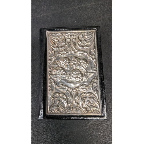 810 - A Hall Marked Silver Fronted Address Book.