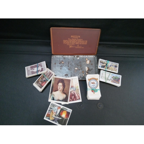 930 - Small Tin of Wills Cigarette Cards