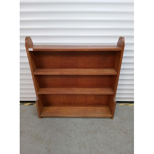 964 - Mid Century Bookcase with 4 Shelves
95cm H x 92cm W x 20cm D.