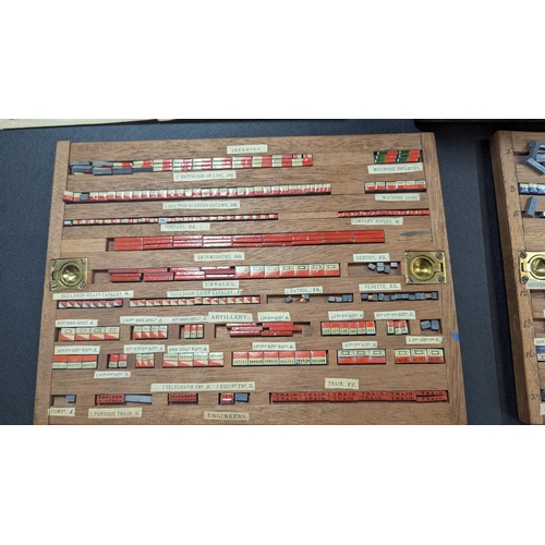 1502 - The Game of War By V & J Figgins, Circa 1890 Manufactured for HM Government Presented in a Mahogany ... 