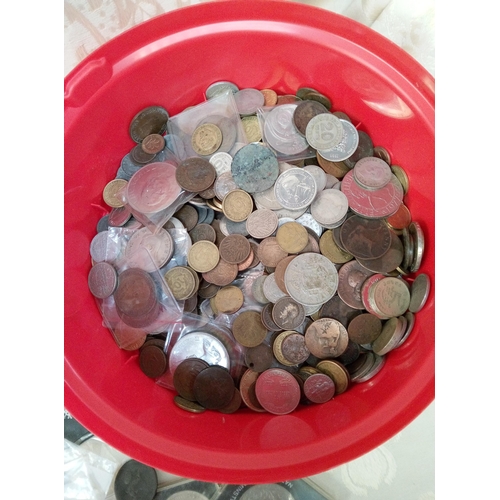 885 - An Assortment Of Coins and Crowns