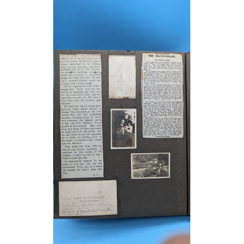 1500 - The Medal Group of Major Maitland Cecil Melville Wills 1891-1966 and Leatherbound Scrapbook.
Charter... 