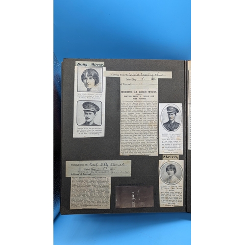 1500 - The Medal Group of Major Maitland Cecil Melville Wills 1891-1966 and Leatherbound Scrapbook.
Charter... 