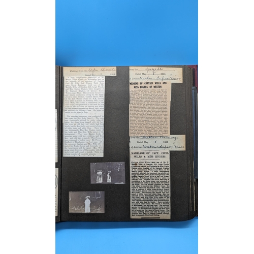 1500 - The Medal Group of Major Maitland Cecil Melville Wills 1891-1966 and Leatherbound Scrapbook.
Charter... 