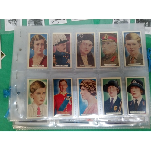 922B - Collection of Tea Cards and Cigarette Cards of Royal Family.