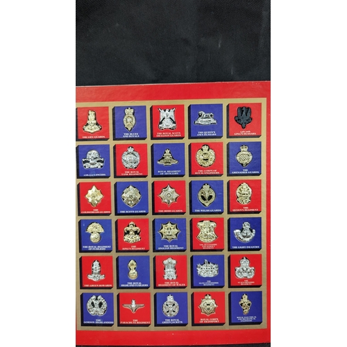 1741 - 3 Sets of The Great British Regiments Badge Collection. Texaco and Cleveland Historic Campaign Medal... 