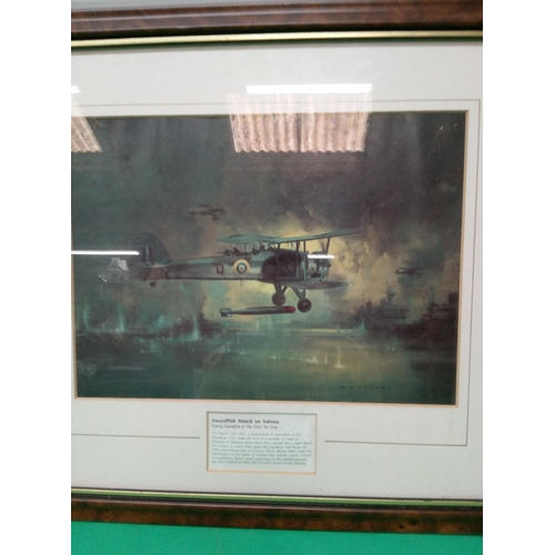 1609 - 2 RAF Plane Prints, signed by Wooton.