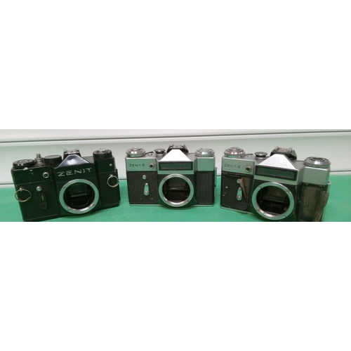 687 - 2 Zenit-E and Zenit Camera Bodies.