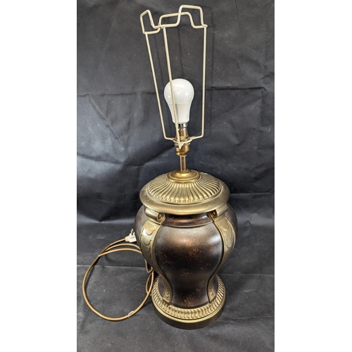 825 - An Electric Lamp Base, 44cm H.