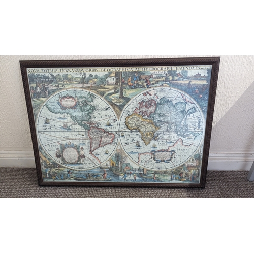 921B - A Large Framed Map of The World Jigsaw Puzzle