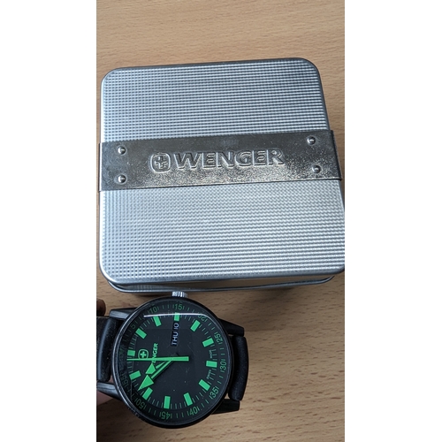 844B - A Wenger Analogue Watch with Day/Date