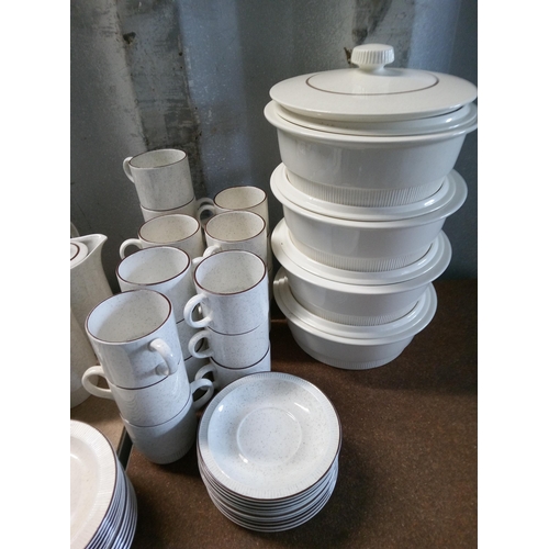 226 - Quantity of Assorted Poole Pottery including :- 11 Dinner Plates, 4 Small Dinner Plates, 7 Side Plat... 