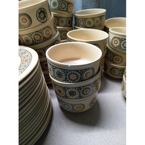 240 - Quantity Of Kiln Craft Bacchus including :- 42 Dinner Plates, 20 Medium Plates, 39 Bowls, 90 Side Pl... 