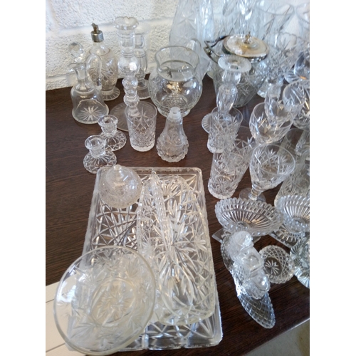 349 - Large Quantity of Crystalware.