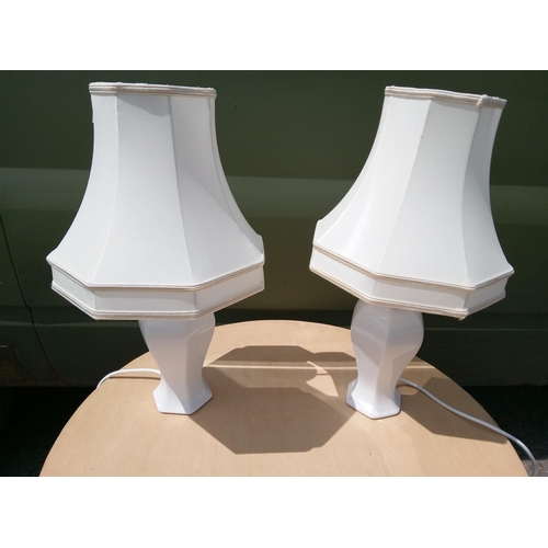 407 - Pair of Matching Lamps