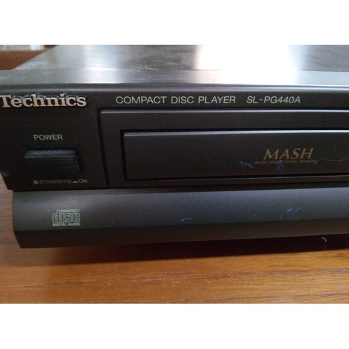 420 - A Technics compact Disc Player SL-PG440A No Power Lead.