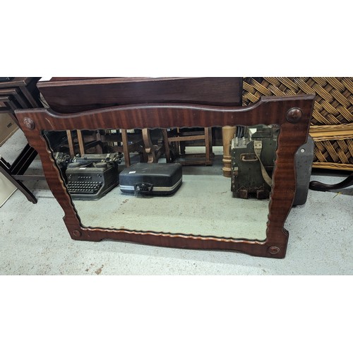 536 - Large Over Mantle Mirror