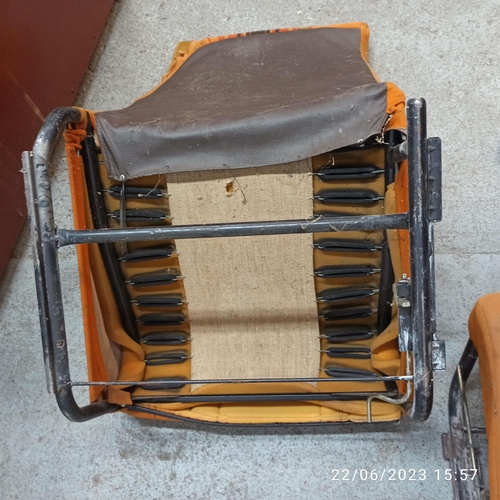 160 - A Set of Front Seats Believed to Be from a Citroen 2CV