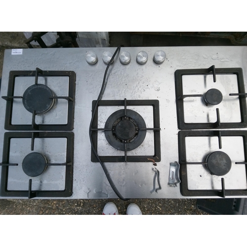 241 - 5 Gas Ring Hob.