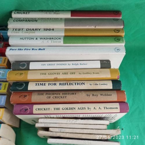 324 - Selection of Cricket Books including Play Fair Cricket Annuals from 1952 - 2018 and much more - 80 i... 