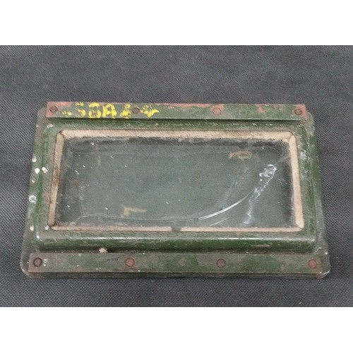 645 - Armoured Vehicle Bullet Proof Glass Plate.