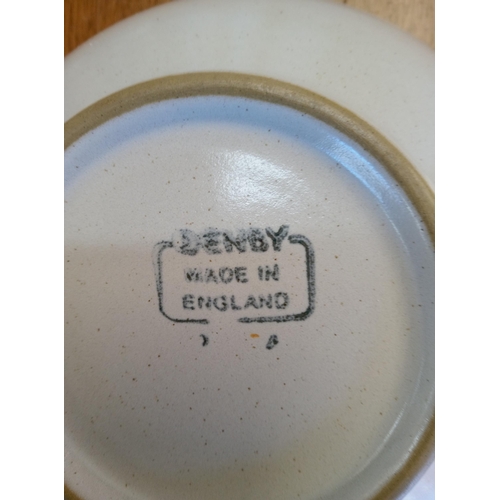 238 - A Large Denby Serenade Dinner/Tea Service including 10 Side Plates, 8 Saucers, 6 Dinner Plates, 4 Mu... 