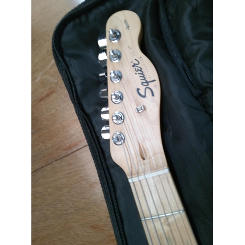 211 - A Squire Tele Electric Guitar.