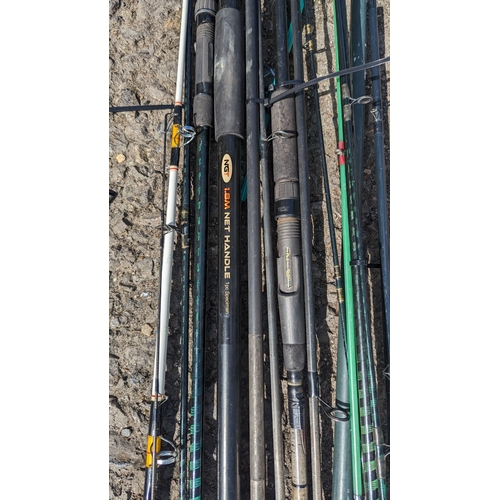 175 - An Assortment Of Fishing Rods.