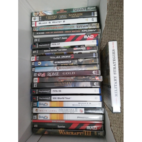 313 - A Selection of PC DVDs and 3 Playstation 2 games. 23 In Total.