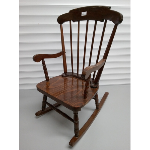 817 - Childs Rocking Chair.